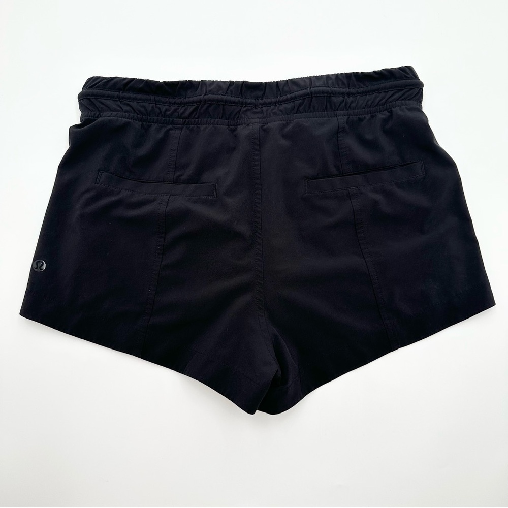 Lululemon Black Drawstring Shorts